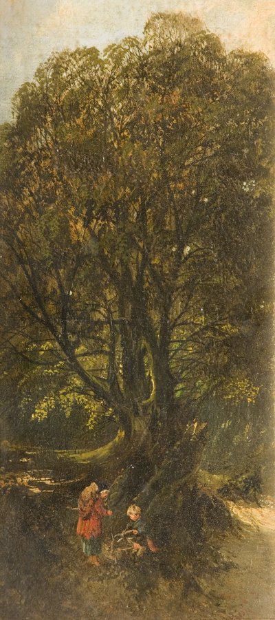 Landscape with Figures by Thomas Creswick